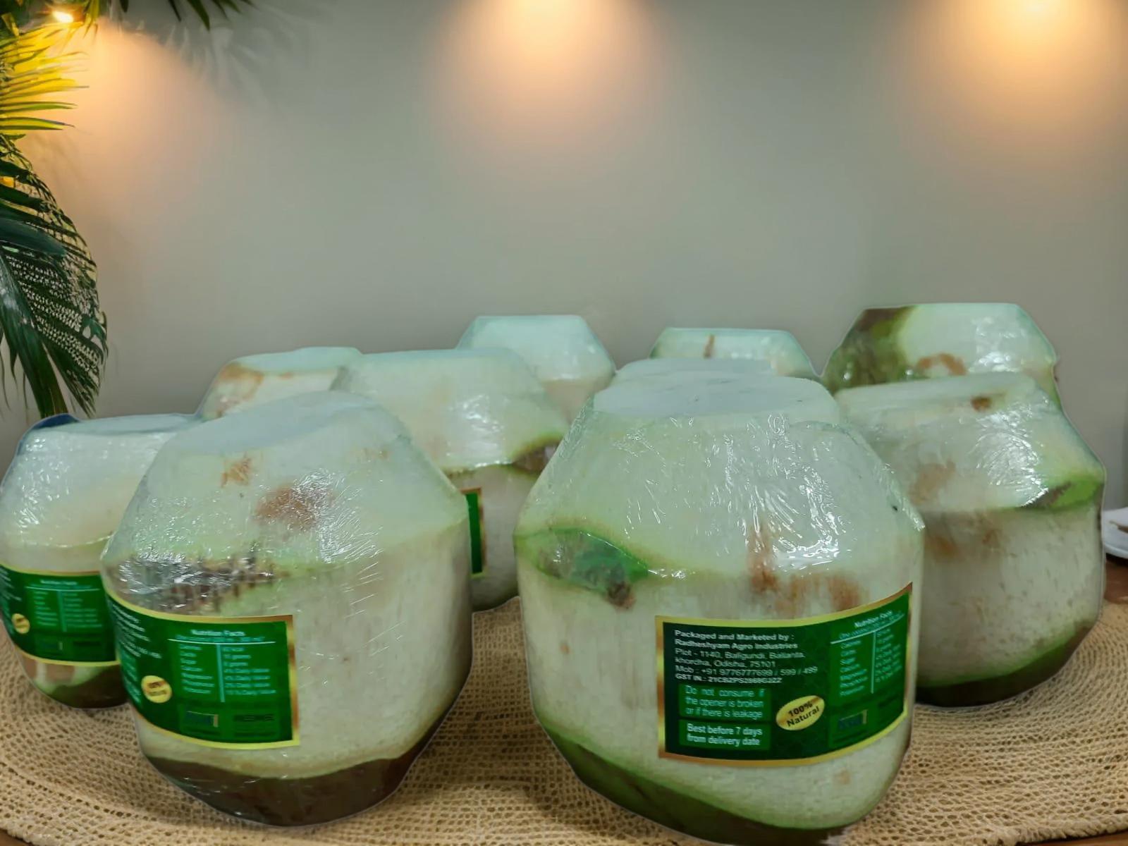 Fresh Peeled coconut